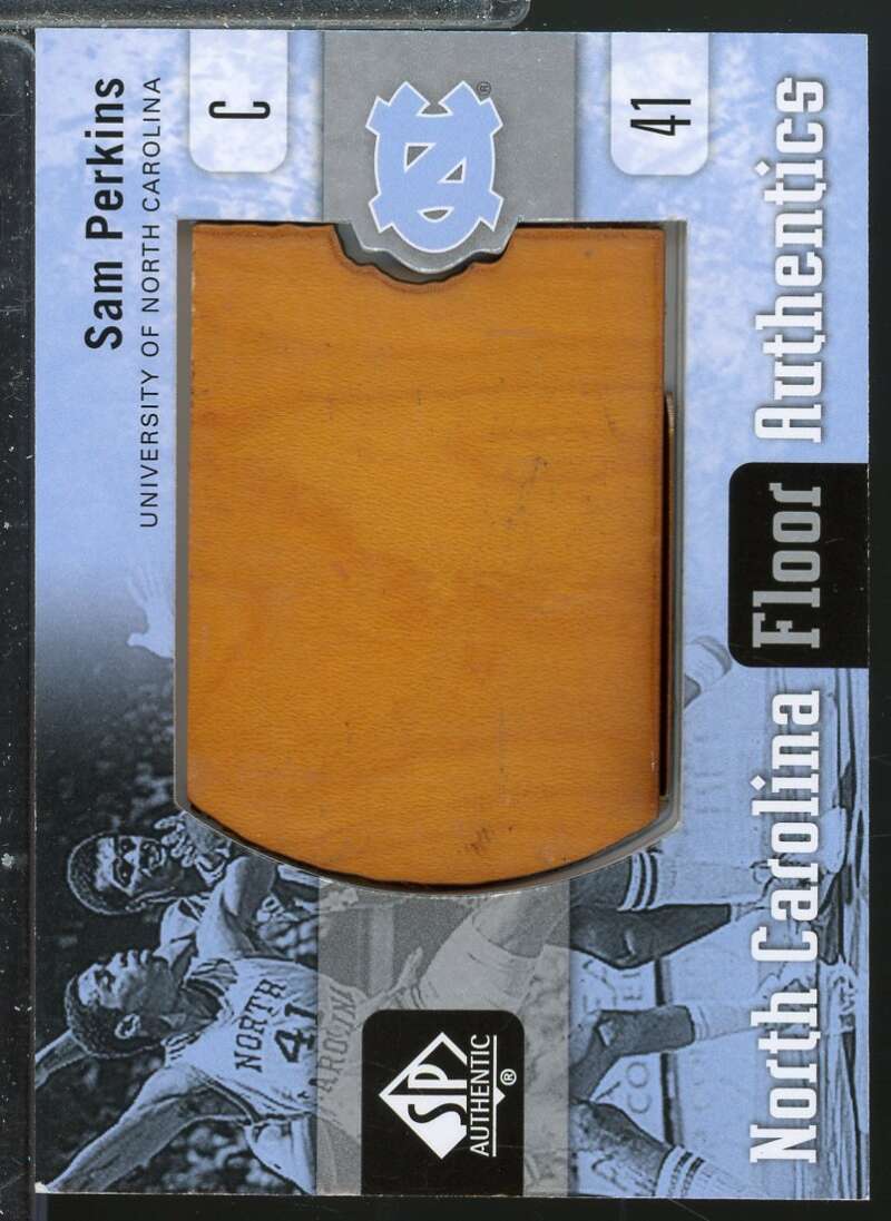 Sam Perkins Card 2011-12 SP Authentic North Carolina Floor #UNCPE  Image 1