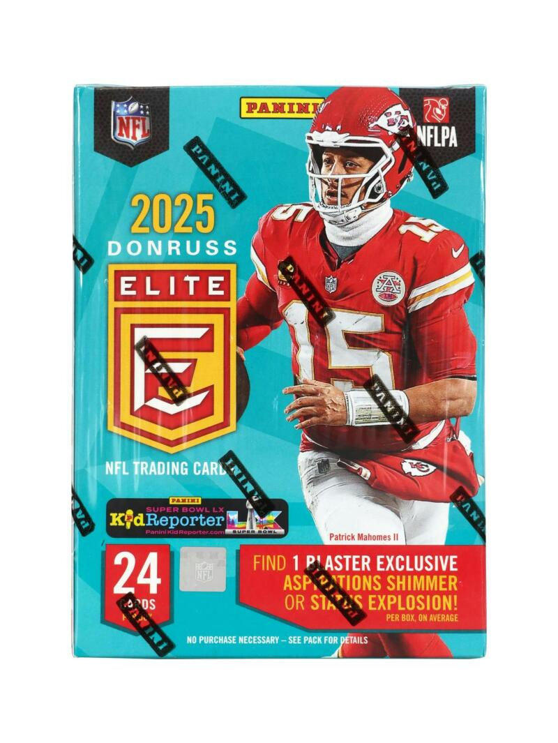 2025 Panini Donruss Elite Football 6-Pack Blaster Box (Green Disco!) Image 1