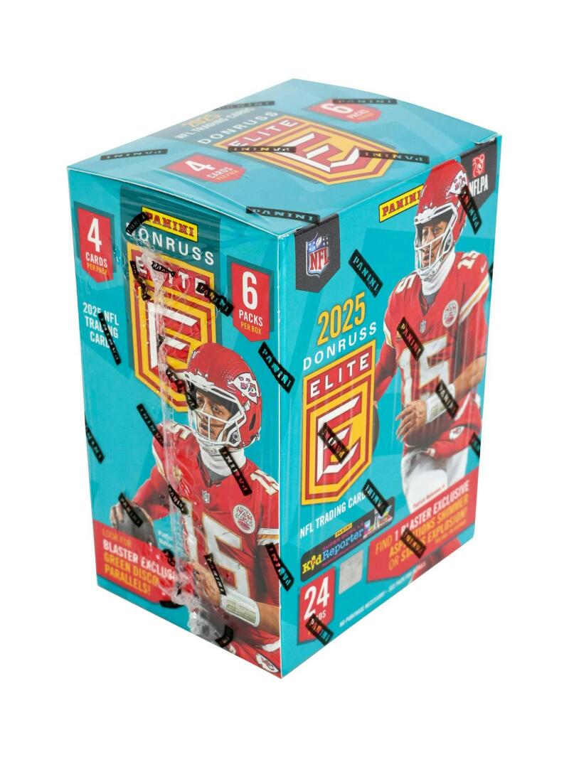 2025 Panini Donruss Elite Football 6-Pack Blaster Box (Green Disco!) Image 2