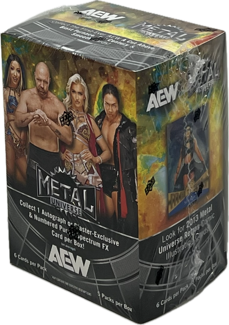 2025 Upper Deck AEW Skybox Metal Universe Blaster Box Image 1