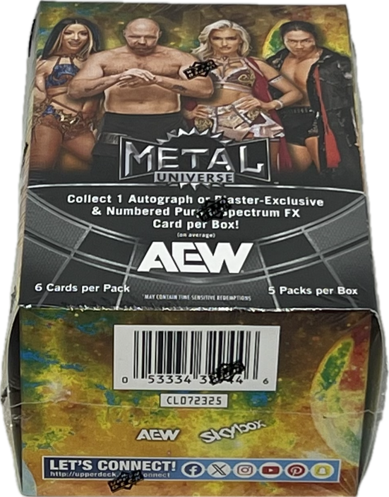 2025 Upper Deck AEW Skybox Metal Universe Blaster Box Image 2