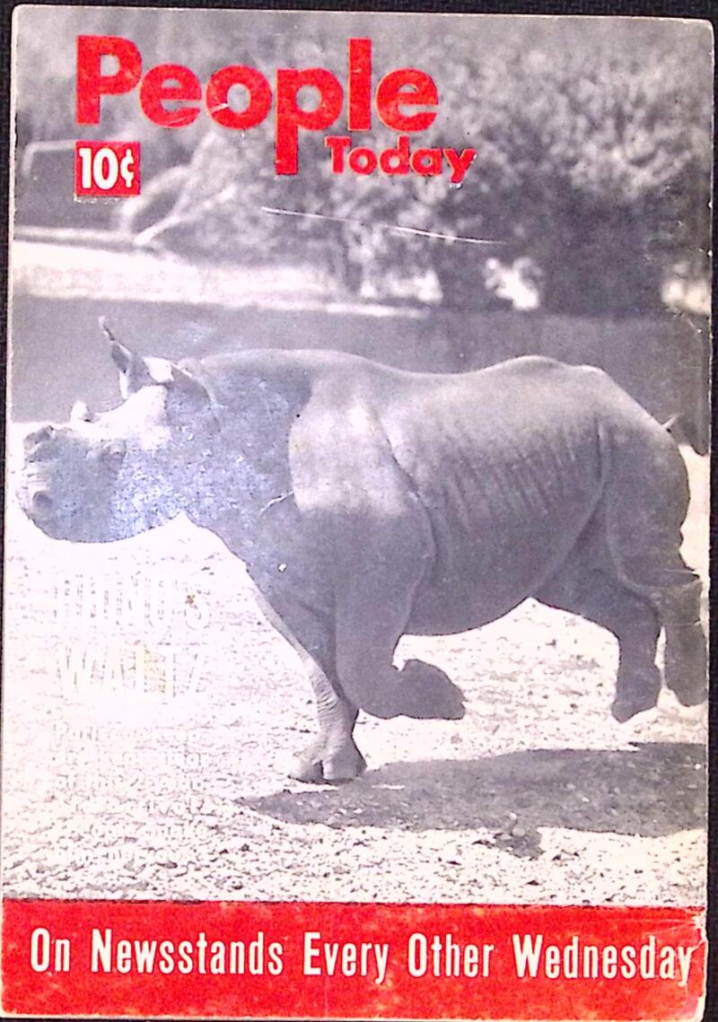 Lili St. Cyr Actress Signed Autographed People Say Magazine 1952 JSA Authentic Image 2