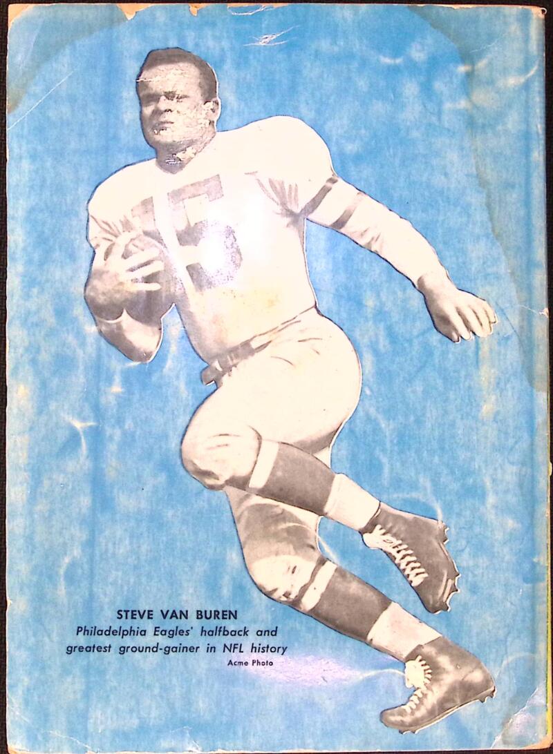 Leon Heath Sooners Signed Autographed Football Magazine 1950 JSA Authentic Image 2