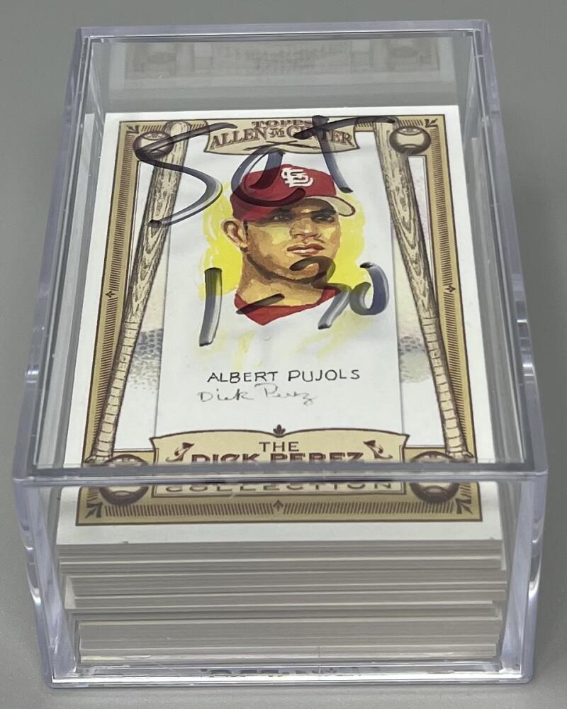 2016 Allen and Ginter Dick Perez Collection Baseball Set 1-30 Image 3
