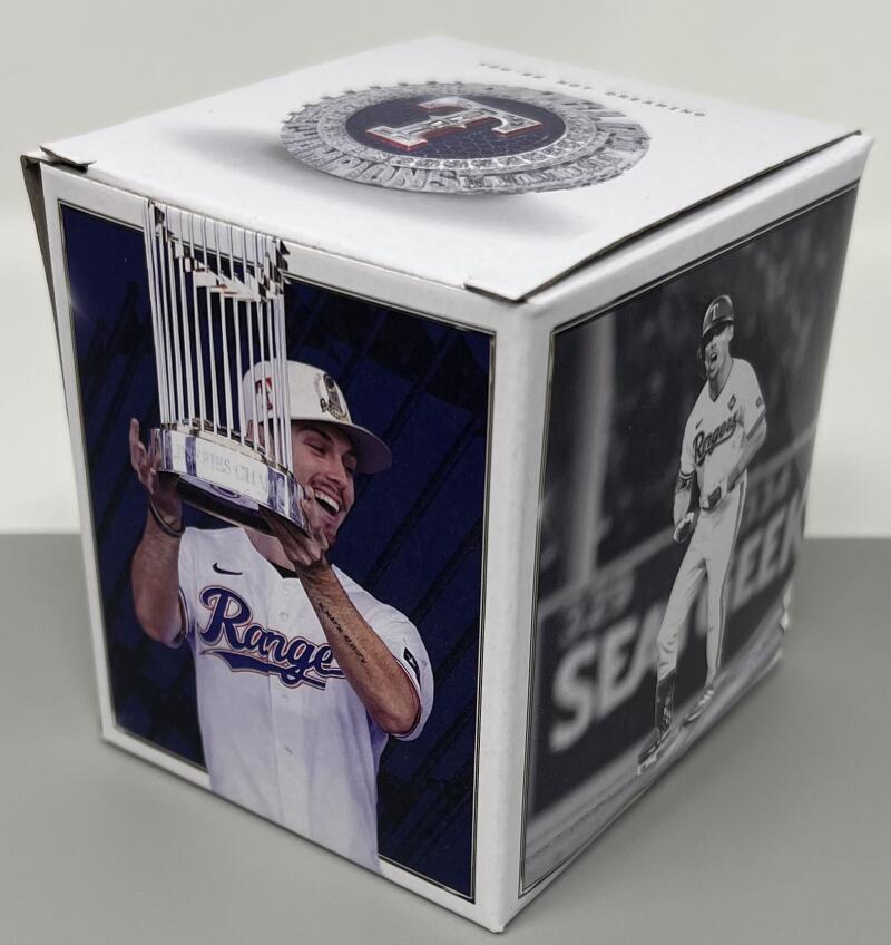 Texas Rangers World Series Champions Evan Carter Replica Ring SGA Image 4