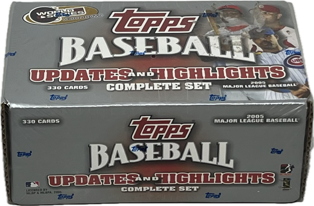 2005 Topps Updates and Highlights Retail Baseball Set Image 1