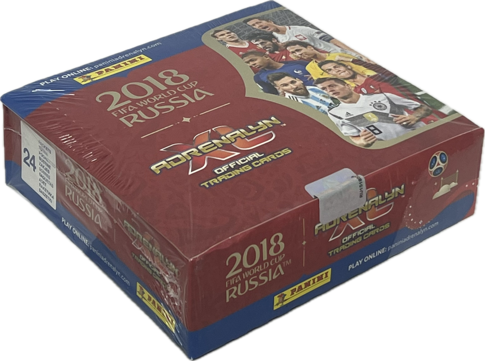 2018 Panini Adrenalyn XL World Cup  Russia Soccer Box Image 1