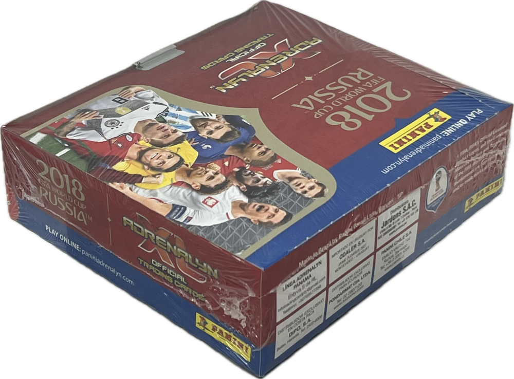 2018 Panini Adrenalyn XL World Cup  Russia Soccer Box Image 2