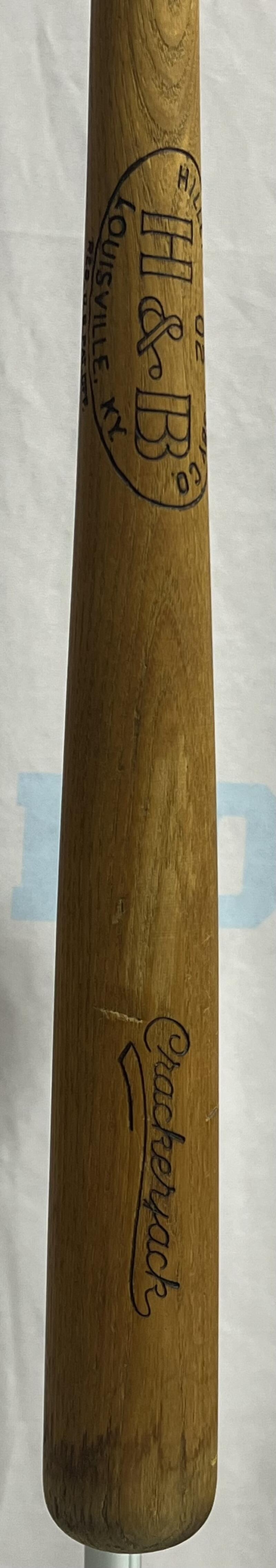 Hillerich and Bradsby Loisville Crackerjack Vintage Baseball Bat Image 2