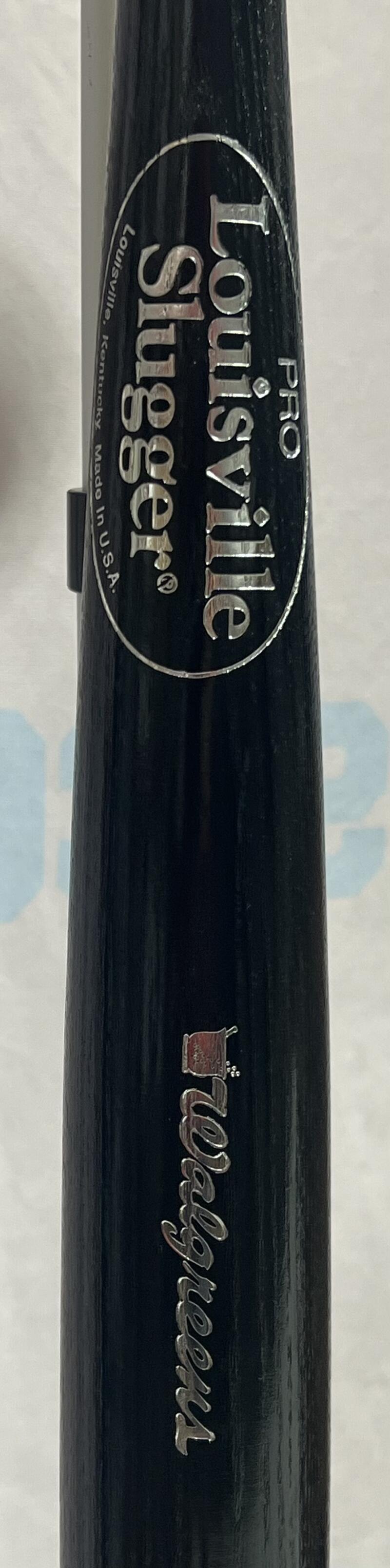 Texas Rangers Michael Young 05 A.L. Batting Champ Baseball Bat  SGA Image 2