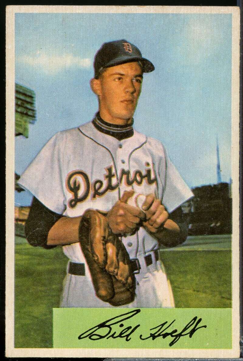 Billy Hoeft Card 1954 Bowman #167  Image 1