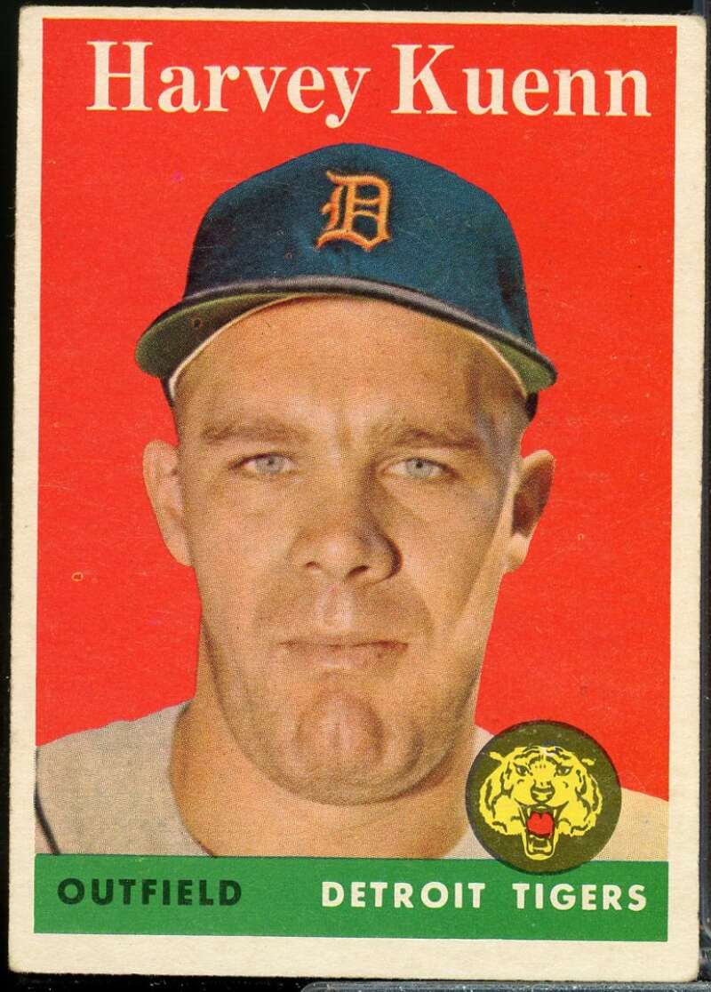 Harvey Kuenn Card 1958 Topps #434  Image 1
