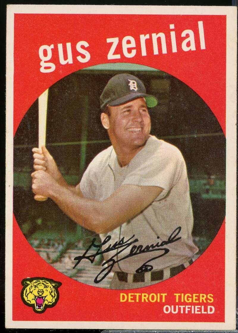 Gus Zernial Card 1959 Topps #409  Image 1