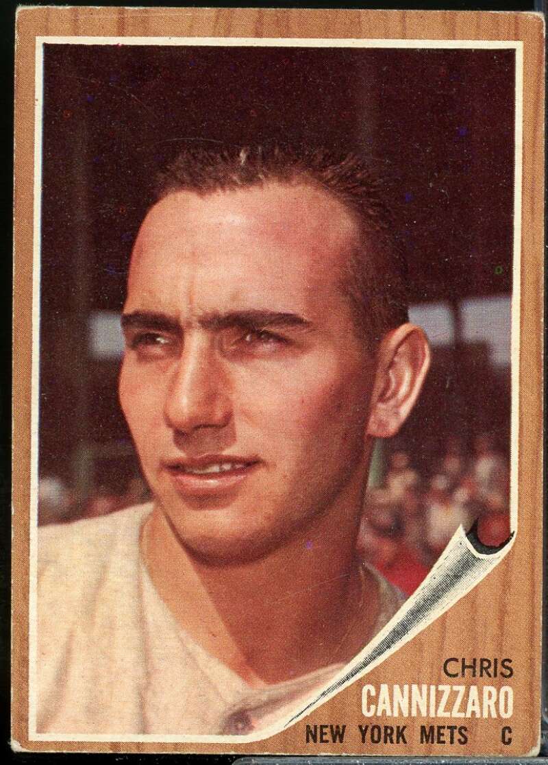 Chris Cannizzaro Card 1962 Topps #26  Image 1