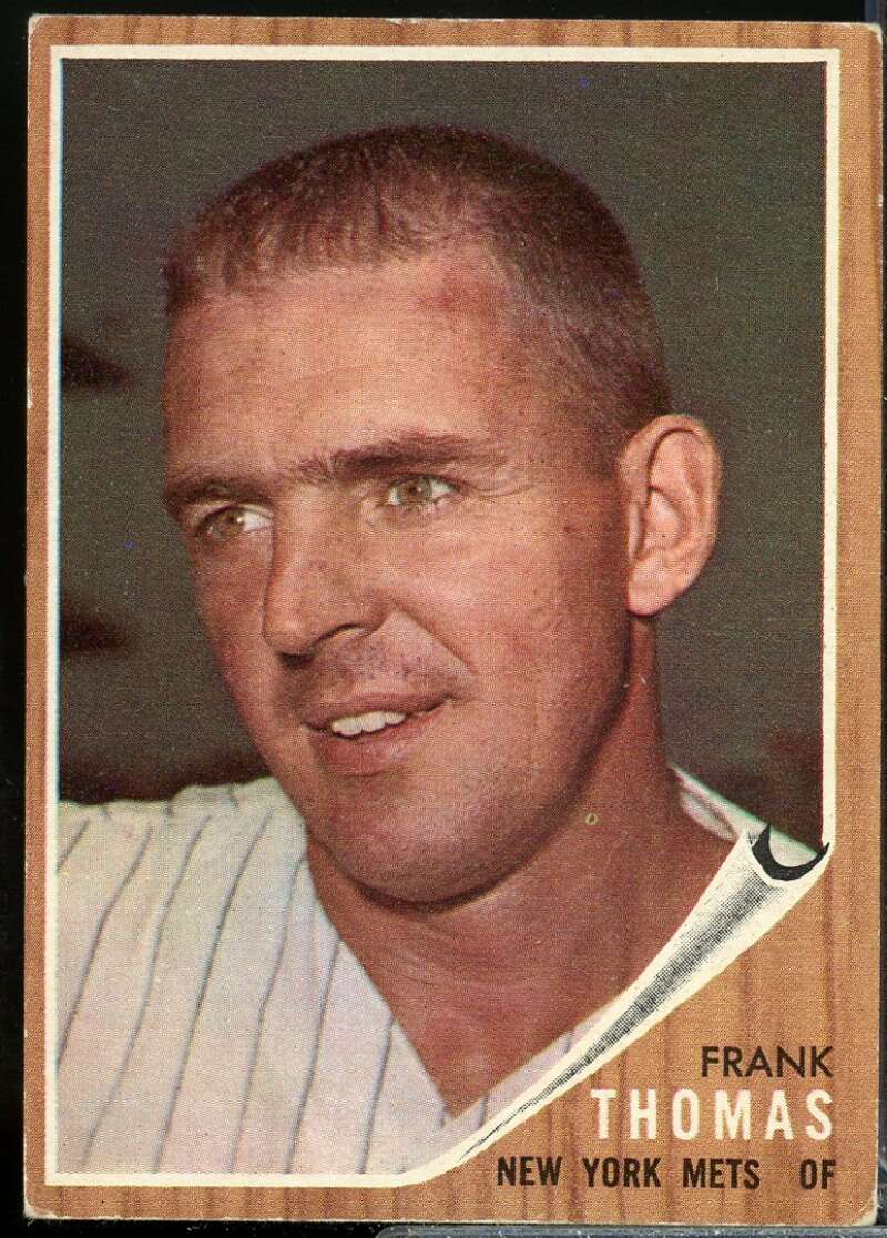 Frank Thomas Card 1962 Topps #7  Image 1