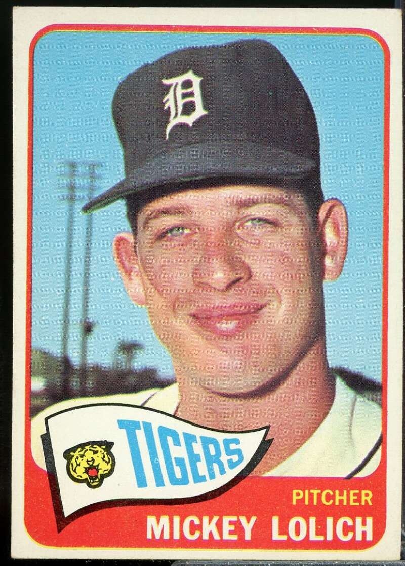 Mickey Lolich Card 1965 Topps #335  Image 1