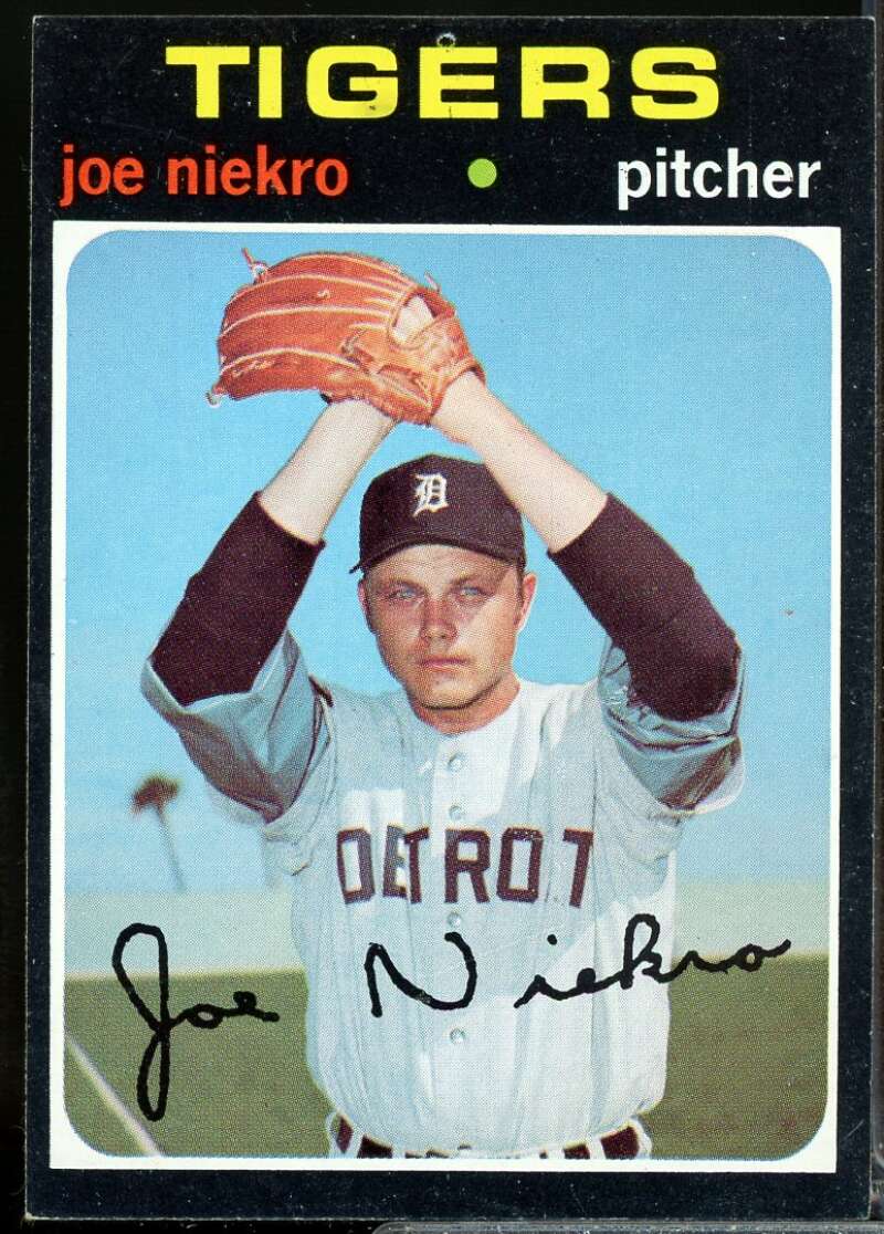 Joe Niekro Card 1971 Topps #695  Image 1