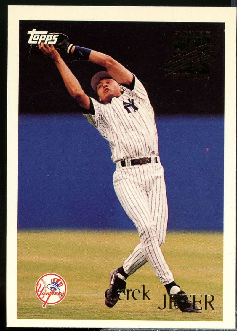 Derek Jeter Future Star Card 1996 Topps #219  Image 1