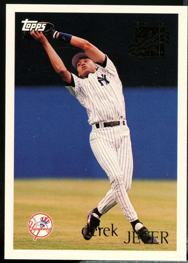 Derek Jeter Future Star Card 1996 Topps #219  Image 1