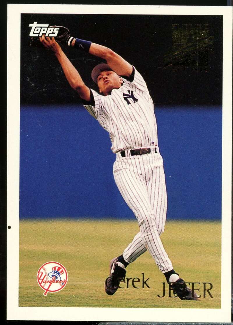 Derek Jeter Future Star Card 1996 Topps #219  Image 1
