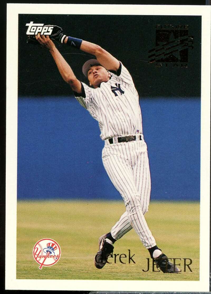 Derek Jeter Future Star Card 1996 Topps #219  Image 1