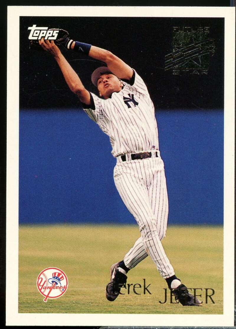 Derek Jeter Future Star Card 1996 Topps #219  Image 1