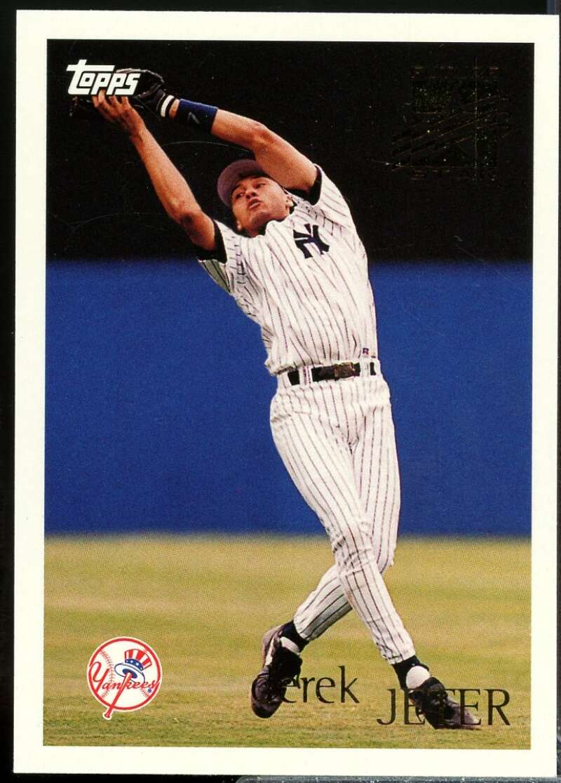 Derek Jeter Future Star Card 1996 Topps #219  Image 1