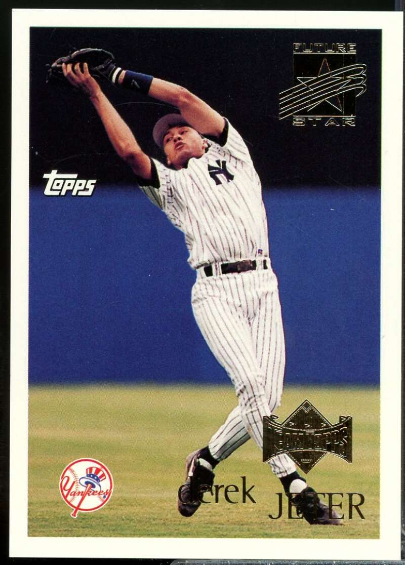 Derek Jeter Future Star Card 1996 Topps #219  Image 1