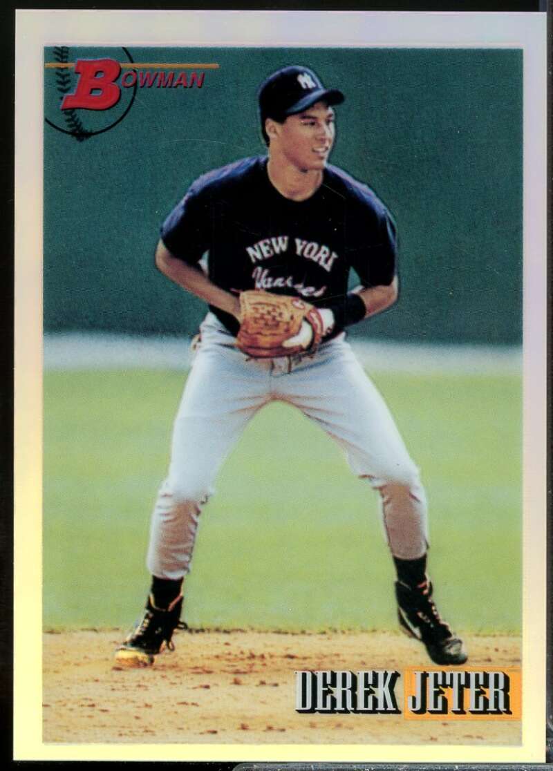Derek Jeter Rookie Card 1993 Bowman #511  Image 1