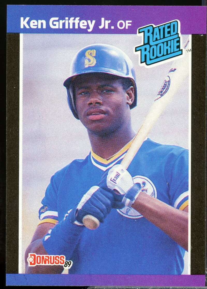 Ken Griffey Jr. Rookie Card 1989 Donruss #33  Image 1