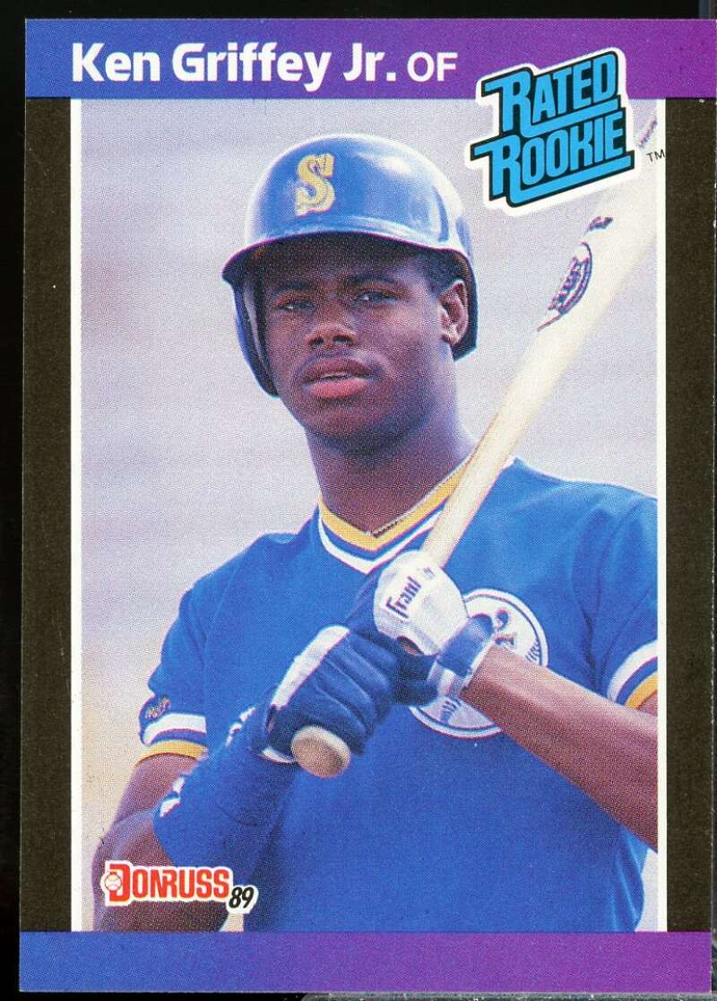 Ken Griffey Jr. Rookie Card 1989 Donruss #33  Image 1