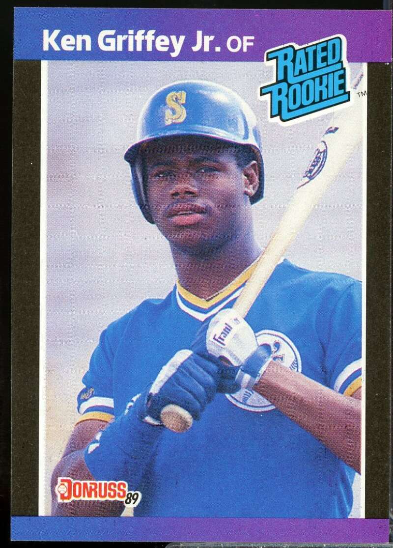 Ken Griffey Jr. Rookie Card 1989 Donruss #33  Image 1