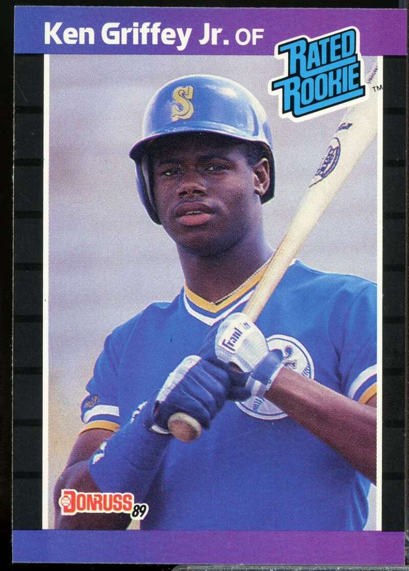 Ken Griffey Jr. Rookie Card 1989 Donruss #33  Image 1