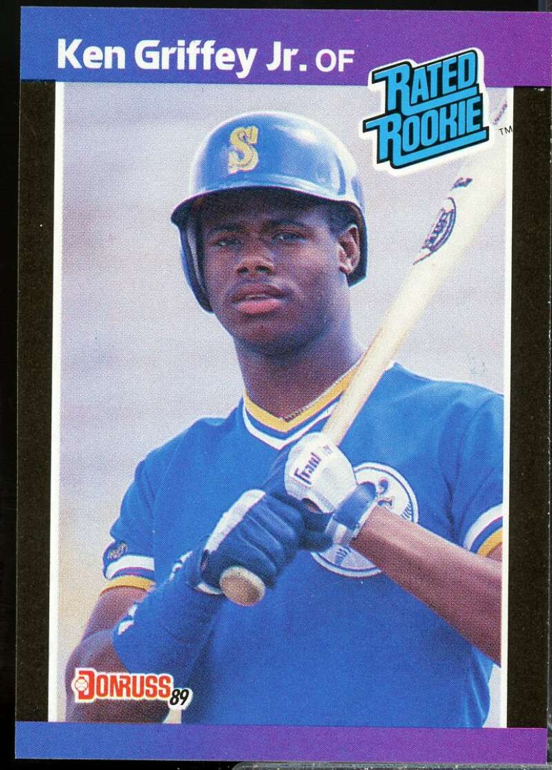 Ken Griffey Jr. Rookie Card 1989 Donruss #33  Image 1