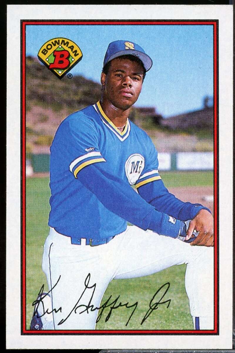 Ken Griffey Jr. Rookie Card 1989 Bowman #220  Image 1