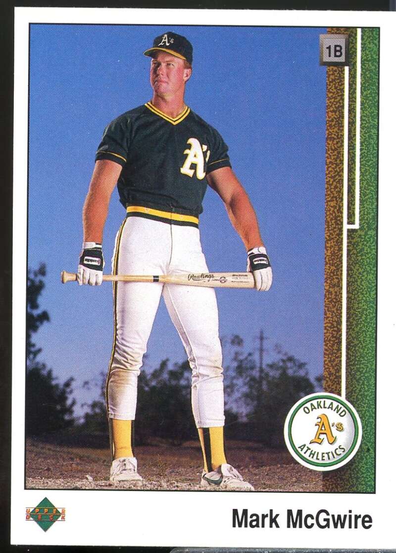 Mark McGwire Card 1989 Upper Deck #300  Image 1