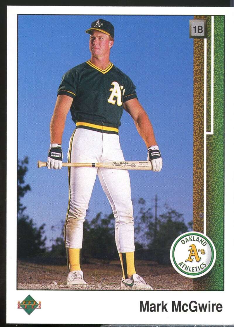 Mark McGwire Card 1989 Upper Deck #300  Image 1