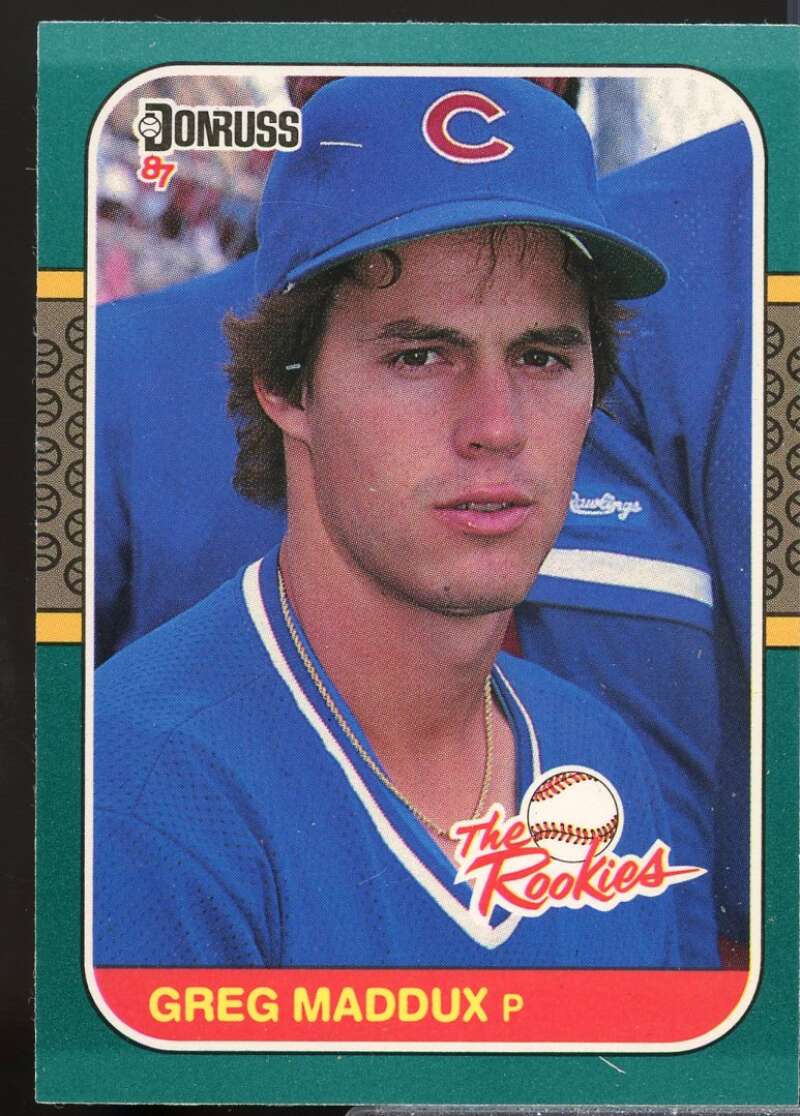 Greg Maddux Rookie Card 1987 Donruss Rookies #52  Image 1