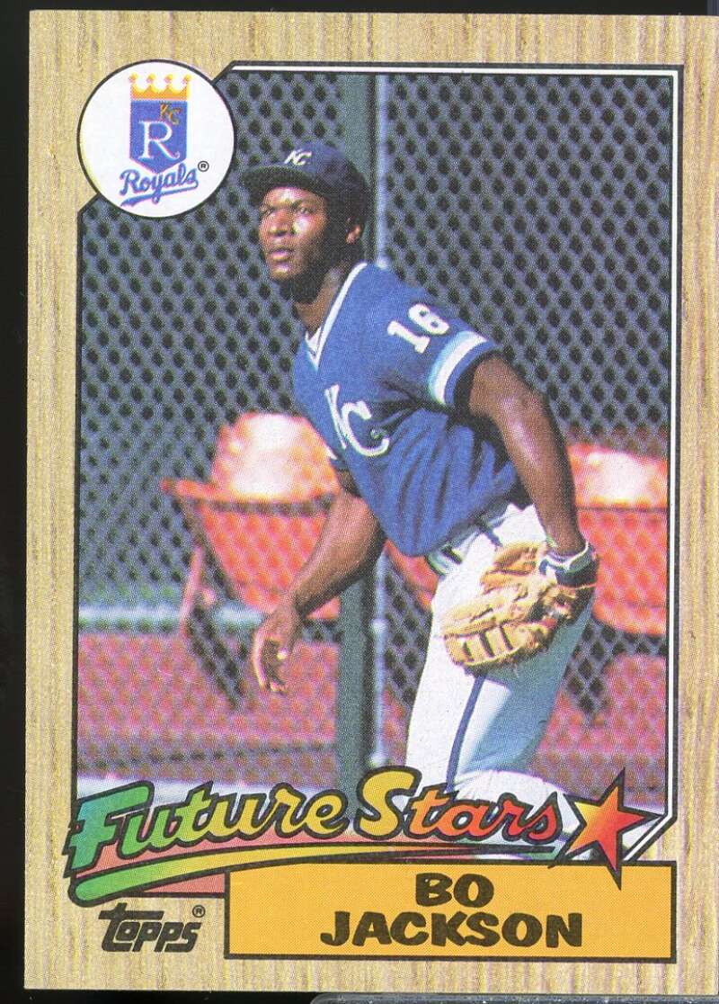 Bo Jackson Rookie Card 1987 Topps #170  Image 1