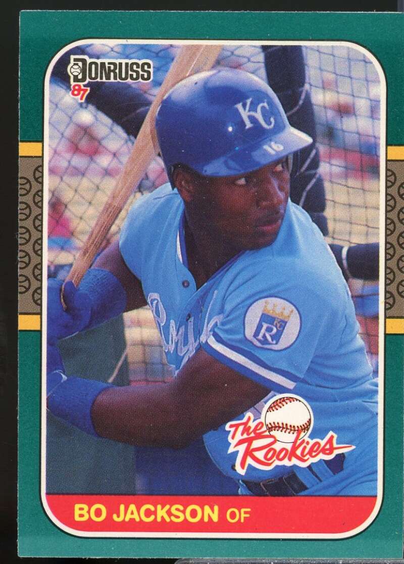Bo Jackson Card 1987 Donruss Rookies #14  Image 1