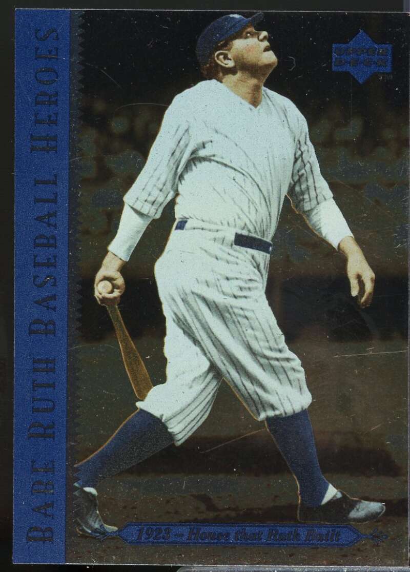 Babe Ruth/1923 House that Ruth Built Card 1995 Upper Deck Ruth Heroes #76  Image 1