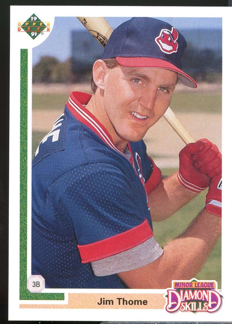 Jim Thome Rookie Card 1991 Upper Deck Final Edition #17F  Image 1