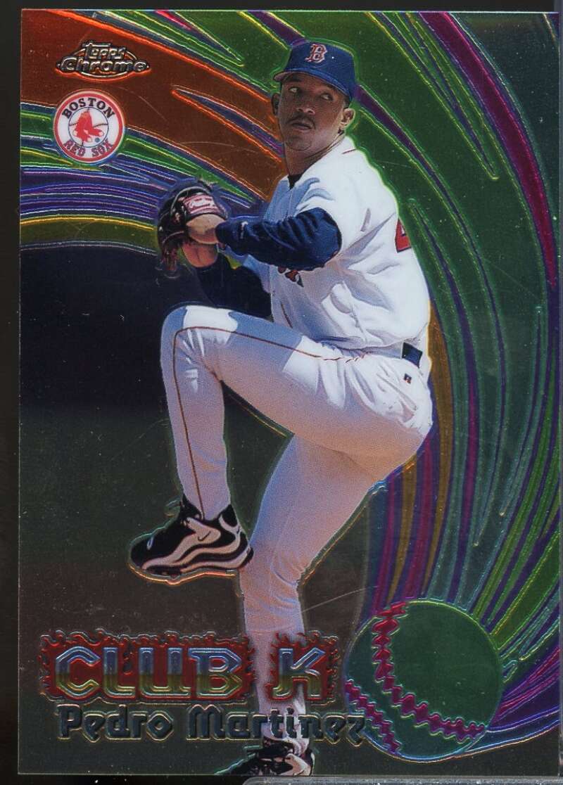 Pedro Martinez Card 1999 Topps Chrome All-Etch #AE29  Image 1