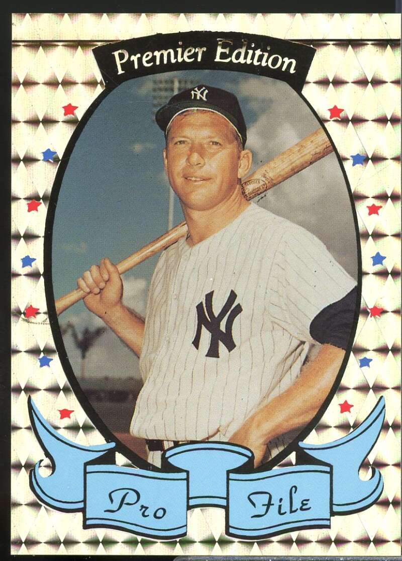 PREMIERE EDITION Card 1992 MICKEY MANTLE NAT'L SPORTS COLLECTORS CONVENTION #10  Image 1