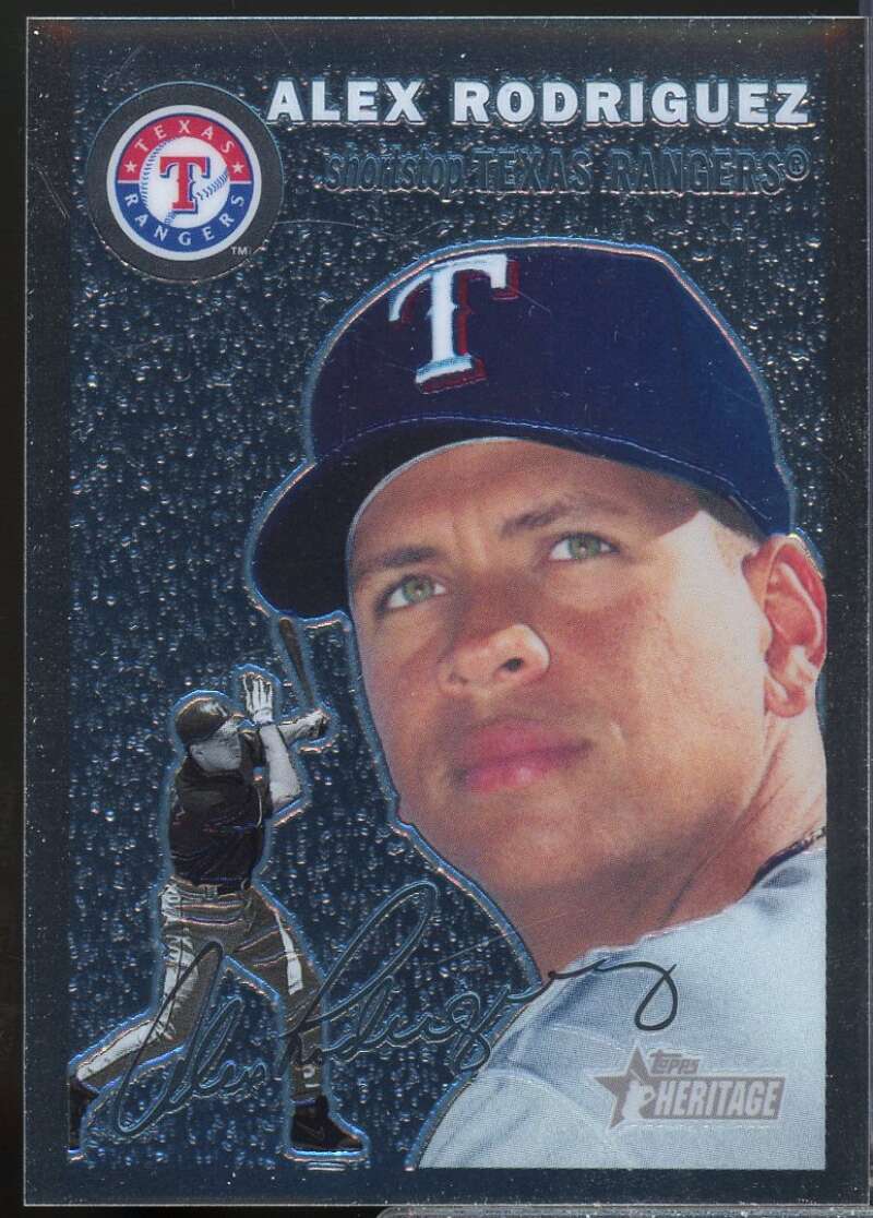 Alex Rodriguez Card 2003 Topps Heritage Chrome #THC67  Image 1