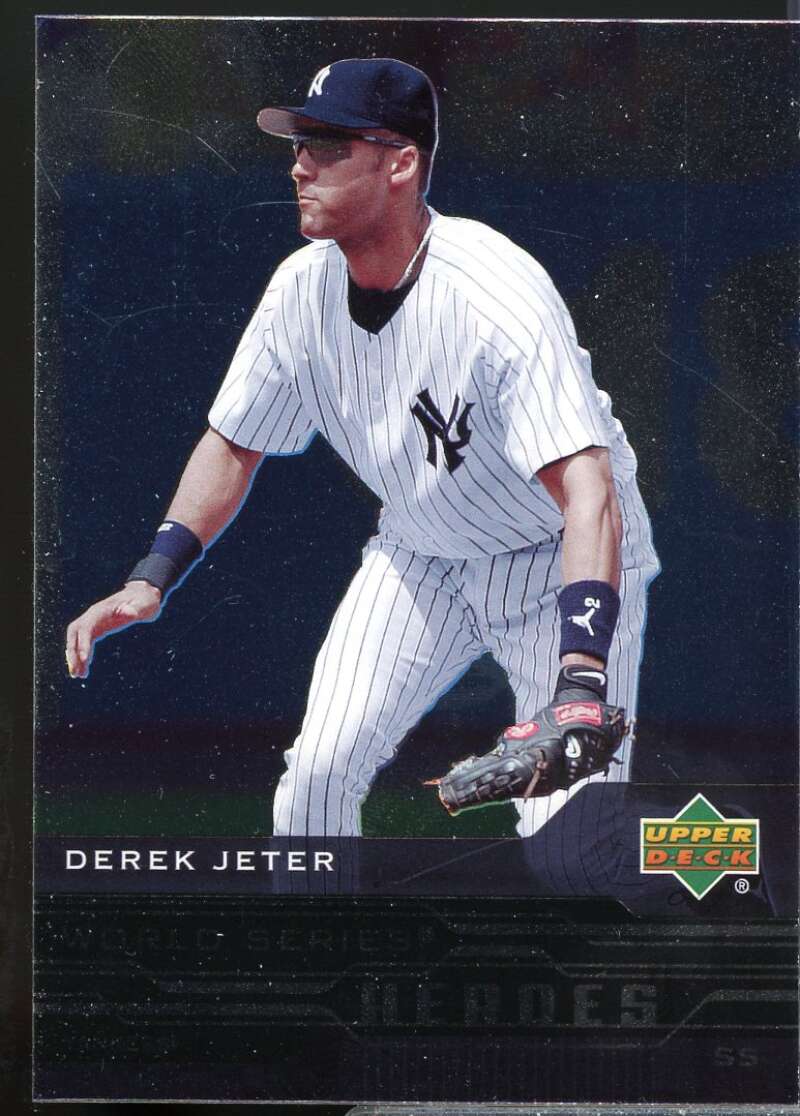 Derek Jeter Card 2005 Upper Deck World Series Heroes #26  Image 1