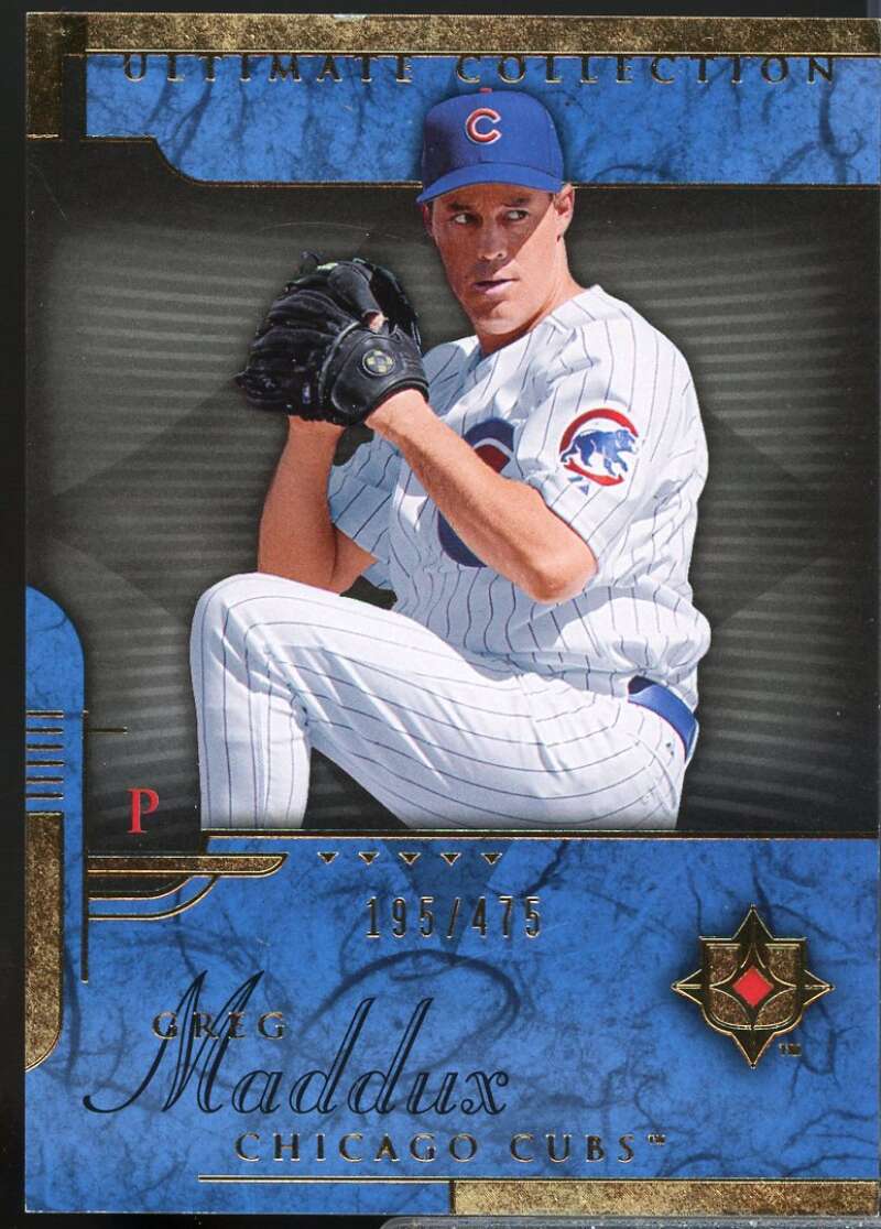 Greg Maddux Card 2005 Ultimate Collection #36  Image 1