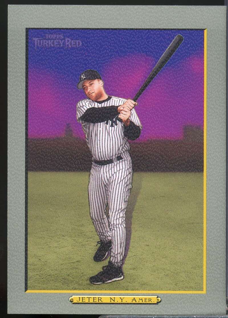D.Jeter Purple Sky SP Card 2005 Topps Turkey Red #230A  Image 1