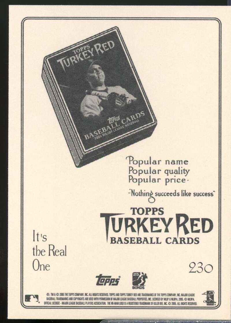 D.Jeter Purple Sky SP Card 2005 Topps Turkey Red #230A  Image 2