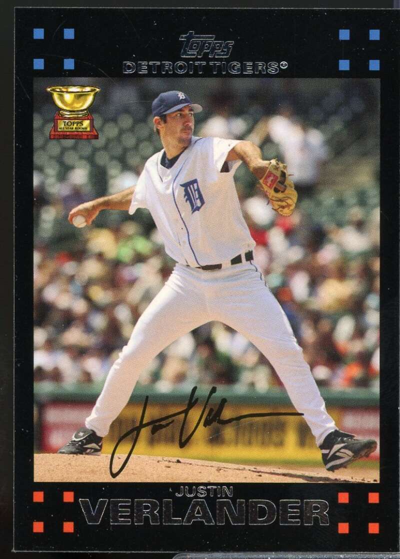 Justin Verlander Card 2007 Topps #160  Image 1